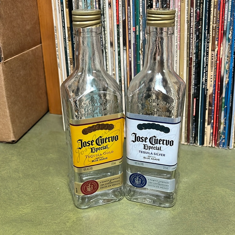 José Cuervo salt pepper shaker